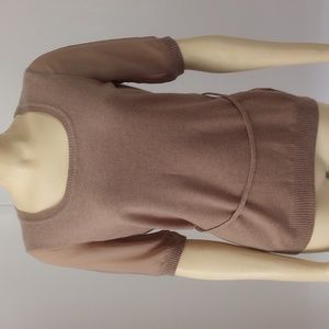 Roberto Cavalli Brown wool top